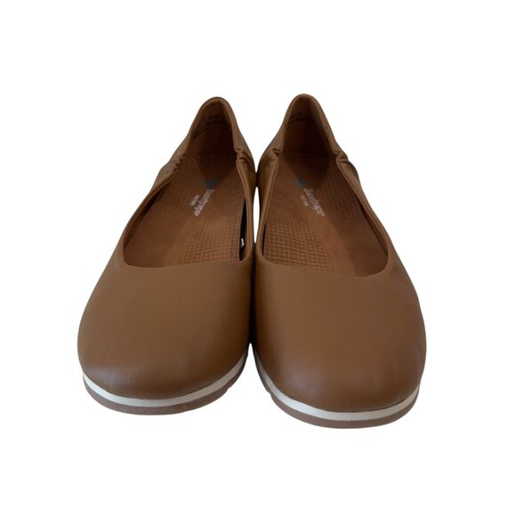 Baretraps Prim Women Ballet Flats SZ 8M Brown Slip-On Comfort Shoe Flexible Sole - Picture 8 of 15